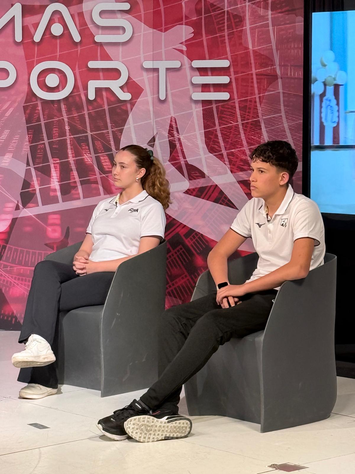 Representantes del waterpolo gaditano seleccionados por Andalucía